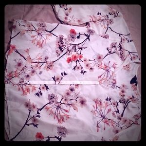 Ladies Sheer Floral Top